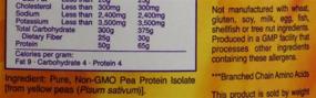 img 1 attached to 🌱 Pure Pea Protein Powder: 100% Natural Source for Optimal Fitness - 2lb Pack of 2 by Now Foods