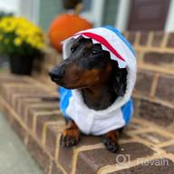 img 1 attached to Mogoko Funny Dog Cat Shark Costumes, Pet Halloween Christmas Cosplay Dress, Adorable Grey Shark Pet Costume, Animal Fleece Hoodie Warm Outfits Clothes (XL Size) review by Tiffany Scofield