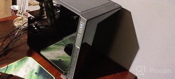 img 1 attached to EATX/ATX PC Gaming Case With 5 RGB PWM Fans & 2 LED Strips - Anidees AI Crystal Cube AR V3 Dual Chamber Tempered Glass review by Brian Nelson