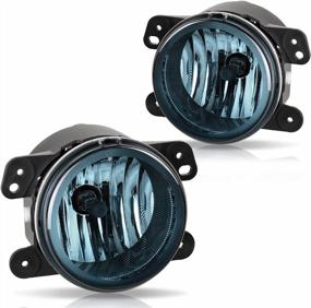img 4 attached to Enhance Your Visibility: AUTOSAVER88 Smoke Lens Fog Lights Compatible With Various Chrysler And Dodge Vehicles