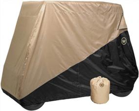 img 4 attached to Universal Slip-On Storage Covers For EZ-GO, Yamaha, And Club Car Golf Carts - Greenline 4 Passenger