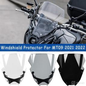 img 4 attached to Lorababer Motorcycle Windshield Windscreen Compatible Motorcycle & Powersports