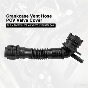 img 3 attached to 🔧 Crankcase Vent Hose for BMW X1 X3 X4 X5 X6 135i 535i 640i - 11127584128