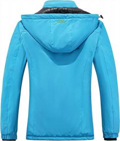 img 3 attached to Stay Warm And Dry On The Slopes With INVACHI Women'S Waterproof Ski Jacket!