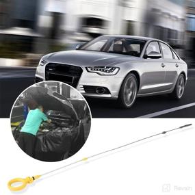 img 3 attached to A4 2.0T 2005-2009 06D115611B Car Engine Oil Dipstick: Reliable and Precise Oil Level Measurement