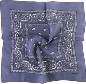 img 1 attached to 6PCS Classic Handkerchief Assorted Bandanas - AIMHANKY Men's Accessories