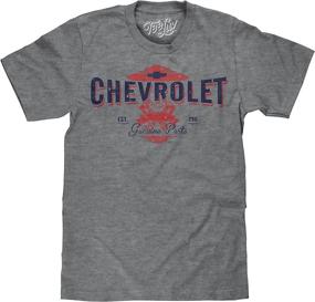 img 4 attached to Tee Luv Chevrolet EST T Shirt Automotive Enthusiast Merchandise