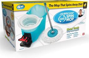 img 3 attached to Hurricane Spin Mop Home Cleaning System - BulbHead, Floor Mop with Bucket Hardwood Floor Cleaner2