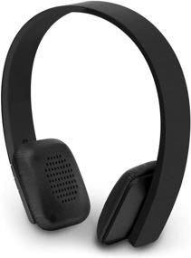 img 4 attached to 🎧 Aluratek ABH04FB Bluetooth Wireless Headphones: Stream Audio from iPhone, iPad, Smartphone, Tablet, PC, MAC, Laptop - Black