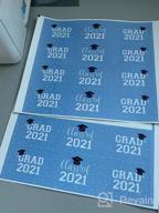 img 1 attached to Silver Foil Personalized Graduation Water Bottle Labels - Class Of 2023 School Colors - 24 Stickers (Waterproof Wrappers) review by Alyssa Mansfield