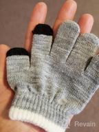 img 1 attached to 🧤 EvridWear Cold Weather Accessories for Boys with Touchscreen Fingers review by Matthew Owens