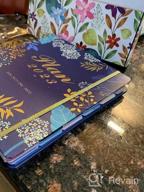 img 1 attached to Stay Organized & Stylish With CAGIE'S Floral Hardcover Notebook: College Ruled With Stickers & Dividers For Women review by Charles Long