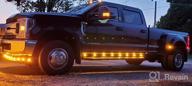 картинка 1 прикреплена к отзыву 50-Pack Amber Mini Round Side Marker Lights With 3 LED Bulbs For Trucks, Boats, RVs, And Buses - Universal Waterproof Sealed Design, 12V DC Compatible от Jacob Brasic
