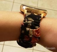 img 1 attached to Stylish And Compatible: TOYOUTHS 20Mm Elastic Scrunchie Band For Samsung Galaxy Watches 5/4/3, Active 2, And Watch 4 Classic review by Matt Dyen