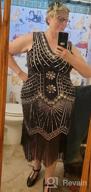 img 1 attached to Plus Size 1920S Flapper Dress By BABEYOND - V Neck, Beaded & Fringed review by Shawn Vennakota