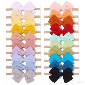 img 4 attached to Headbands Hairbands Elastics Toddlers Accessories Baby Care