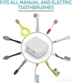 img 1 attached to Toothbrush Case - TAISHAN Portable Rechargeable Toothbrushes for Enhanced Convenience