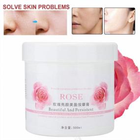 img 2 attached to Rose Massage Cream Facial Moisturizer Pore Cleanser Oil Control Hydrating Gel 500Ml
