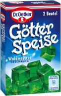 🍮 delicious dr. oetker gãtterspeise waldmeister: indulge in the flavors of waldmeister with this irresistible dessert! логотип