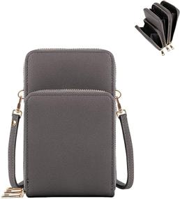 img 4 attached to Emperia Lightweight Compartment Crossbody Shoulder Women's Handbags & Wallets ~ Crossbody Bags