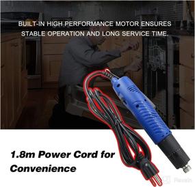 img 1 attached to 🔧 VISLONE AC 110V Electric Screwdriver - Handheld Corded Screw Driver with Adjustable Torque - 1/4" Screw Bit Diameter - Multi-Functional Repair Tool