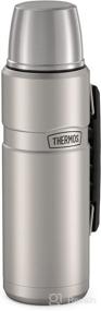 img 2 attached to 🍶 THERMOS Stainless King 40 oz Vacuum-Insulated Beverage Bottle in Matte Steel