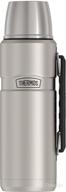 🍶 thermos stainless king 40 oz vacuum-insulated beverage bottle in matte steel логотип