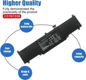 img 1 attached to Asus ZenBook UX303 UX303L UX303LN TP300L Q302L Series Laptop Battery Replacement, Dentsing C31N1339 11.31V 50Wh 0B200-9300000