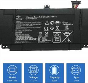 img 3 attached to Asus ZenBook UX303 UX303L UX303LN TP300L Q302L Series Laptop Battery Replacement, Dentsing C31N1339 11.31V 50Wh 0B200-9300000