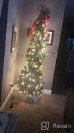 img 1 attached to 6Ft Prelit Christmas Tree With 240 Lights - Perfect For Home, Office & Party Decorations! review by Jason Laney