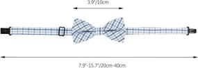 img 1 attached to 🐶 30 PCS Segarty Dog Bow Ties: Adjustable Collar Grooming Bows for Small/Medium Dogs - Christmas Neck Tie Valentine Holiday Dog Ties – Bulk Puppy Bow Ties for Dogs