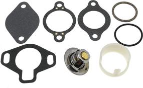 img 3 attached to 🌡️ Jofynzo Thermostat Kit 160 Degree and Gaskets Sleeve for Mercury Marine Mercruiser 4.3 5.0 5.7 V6 V8 Engine - Replaces 807252T5 807252T8 23806922, ‎807252T5