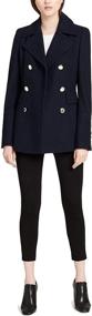 img 1 attached to Calvin Klein Womens Polished Button Women's Clothing for Coats, Jackets & Vests