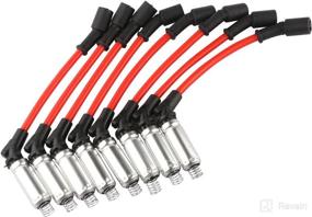 img 3 attached to 🔌 MOSTPLUS High Performance Spark Plug Ignition Wire Set - Compatible with 2000-2009 Chevy GMC V8 (Part #: 48322R)