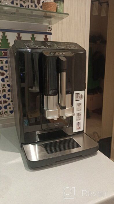 img 1 attached to Bosch VeroCup coffee machine 100 TIS30129RW, black review by Jnis vele ᠌
