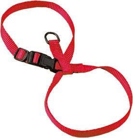img 1 attached to Hamilton 8 Inch Adjustable Pup Cat Harness Cats at Collars, Harnesses & Leashes