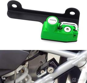img 4 attached to Motorcycle Helmet Lock Anti-Theft Helmet Security Lock Compatible With R1200GS LC 2013-2019 R1200GS LC Adventure 2014-2019 R1250GS - Green