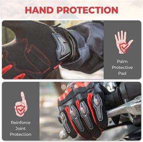 img 1 attached to Kemimoto Motorcycle Touchscreen Motorcycling Powersports Motorcycle & Powersports via Protective Gear