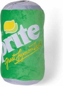 img 3 attached to Подушка-плед "Sprite Can Classic Green 14 x 8" из мягкого плюша Mark Feldstein &amp; Associates.