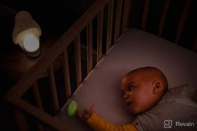 img 1 attached to 🍼 Tommee Tippee Breast-Like Pacifier Night: Glow in The Dark, Skin-Like Texture, BPA-Free, 6-18m, 4-Count - Blue/Yellow