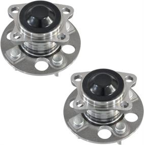 img 4 attached to 🚗 DRIVESTAR 512371 Rear Wheel Hub & Bearing Assembly - Fits 2007 Toyota Yaris, 2009 Jaguar XF (4 Lug Non-ABS) - Pair