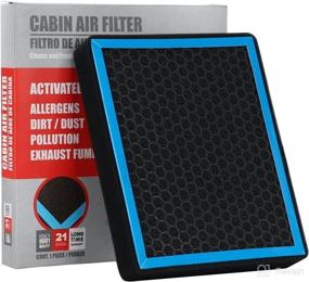 img 4 attached to 🔍 Cabin Air Filter Replacement 6021C/CF11176 with Nutshell Activated Carbon - Compatible with FORD EXPLORER, FORD FLEX, FORD TAURUS, LINCOLN MKS, LINCOLN MKT (2011-2019)