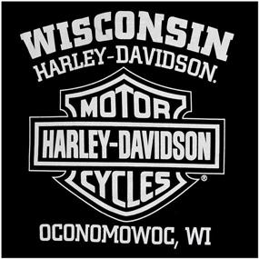 img 2 attached to 👕 Stylish Harley-Davidson Men's Sweatshirt: Willie G Skull H-D Pullover in Sleek Black