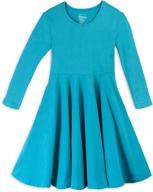 mighty kids organic sleeve dresses for girls - clothing collection логотип