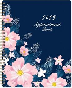 img 4 attached to 2023 Hourly Appointment Book - Jan.-Dec. 2023 Planner, 8" X 10", Twin-Wire Binding, Lay-Flat, Ideal For Scheduling With Hourly Intervals