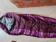 img 1 attached to Bessport Mummy Sleeping Bag 15-45℉ Extreme 3-4 Season Cold Weather Hiking Traveling & Outdoor Activities For Adults - Washable And Warm. review by Jim Escobedo