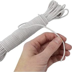 img 2 attached to AceCamp 1/8 Inch Shock Cord Pole Repair: Reliable Replacement Bungee Strap Rope for Worn & Old Tents, 65 Feet in Length, Resilient Elastic Cord