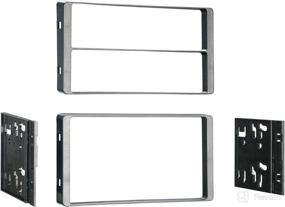 img 2 attached to Metra 95-5600 Double DIN Installation Kit: Perfect Fit for 1995-2008 Ford/Mazda/Mercury Vehicles, in Sleek Black