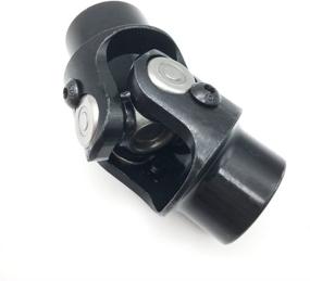 img 2 attached to Ensun 0.75 Round x 0.75 Round Black Single Steering Shaft Universal Joint | Max Working Angle 35° | Length 83mm (3.25 Inch)