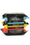 stay fresh all day! get 90ct men's cooling, charcoal, and refreshing cleansing wipes - 3 pack logo
